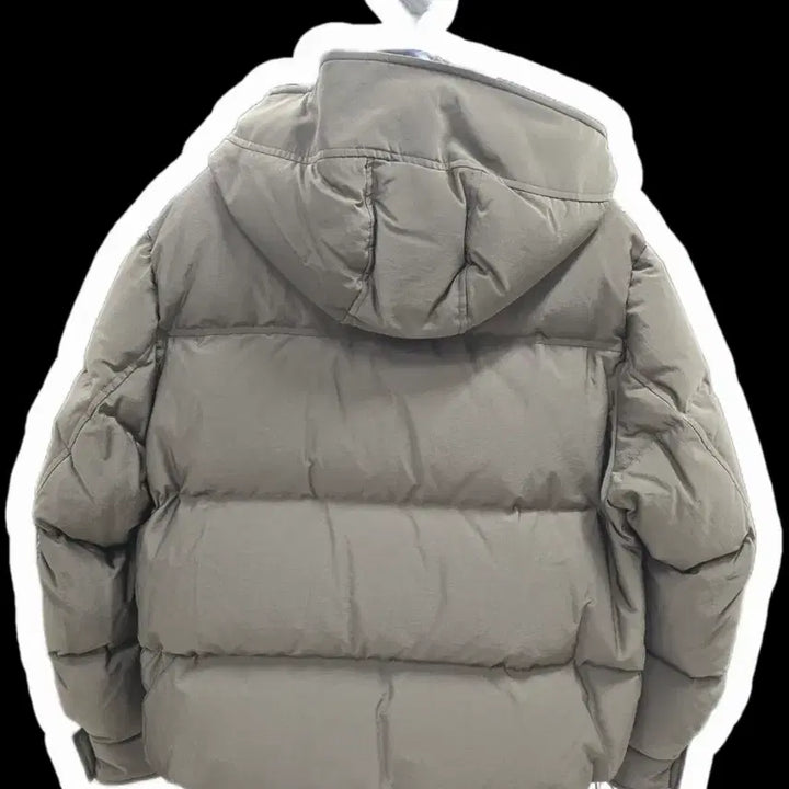 [BUNJANG] SOLID HOMME Hooded Padded Jumper / SOLID HOMME 후드 패딩 점퍼 카키 46(95)