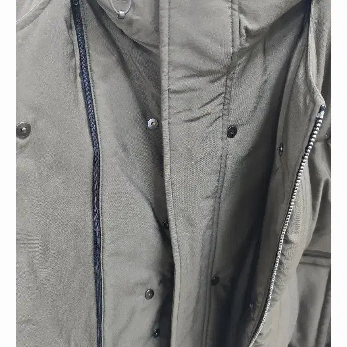 [BUNJANG] SOLID HOMME Hooded Padded Jumper / SOLID HOMME 후드 패딩 점퍼 카키 46(95)