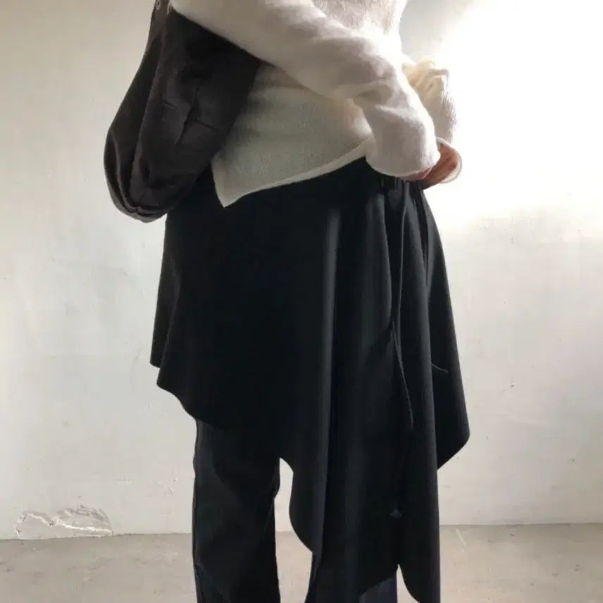 [BUNJANG] Our.f Dna Wrap Skirt / 아워프 드네 랩 스커트