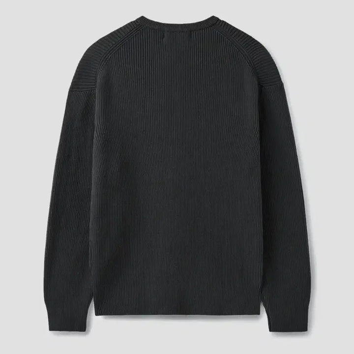 [SOLD OUT] 브랜디드 하드 트위스트 헨리넥 그레파이트 L사이즈