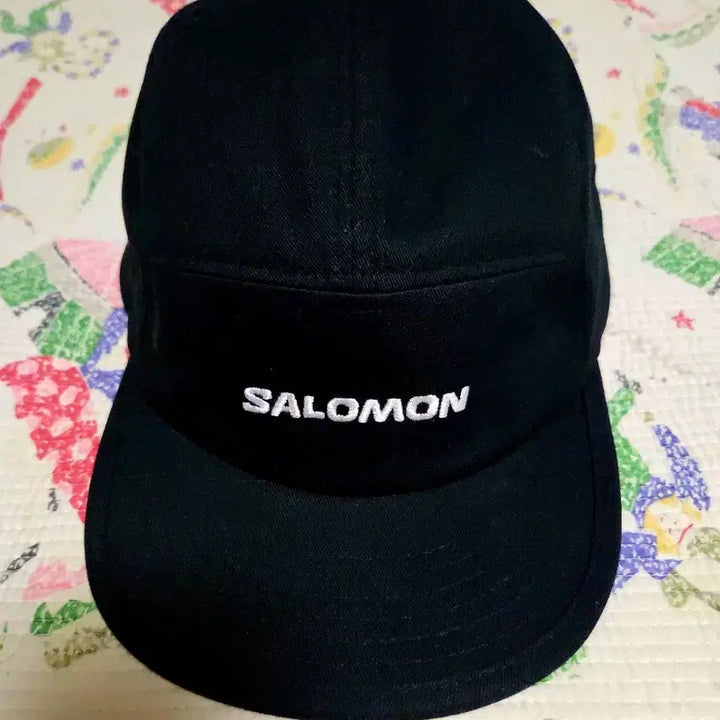 [BUNJANG] Salomon Black Camp Cap Hat / 살로몬 블랙  캠프캡 모자