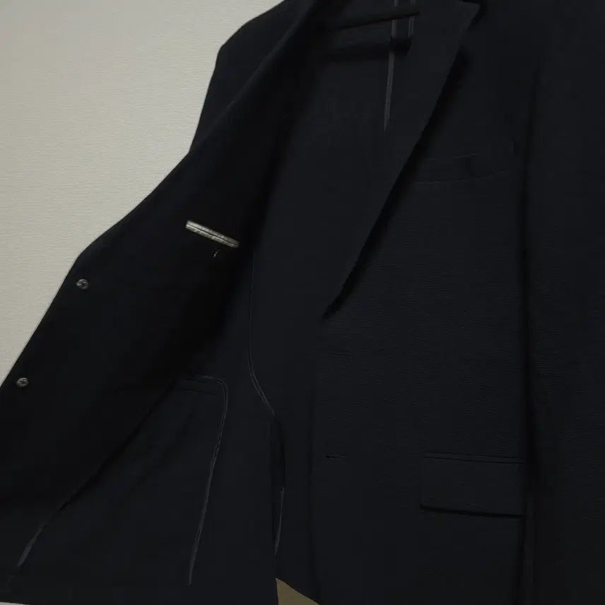 [BUNJANG] Tommy Hilfiger Linen Basic Solid Blazer Jacket / (48) 타미힐피거 린넨 베이직 솔리드 블레이저 자켓