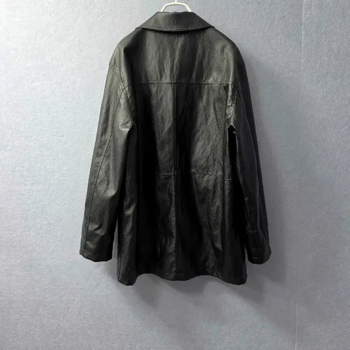 [BUNJANG] EOOB Vegan Faux Leather Half Jacket / 새상품 )  이우브 eoob  비건 페이크 레더 하프자켓