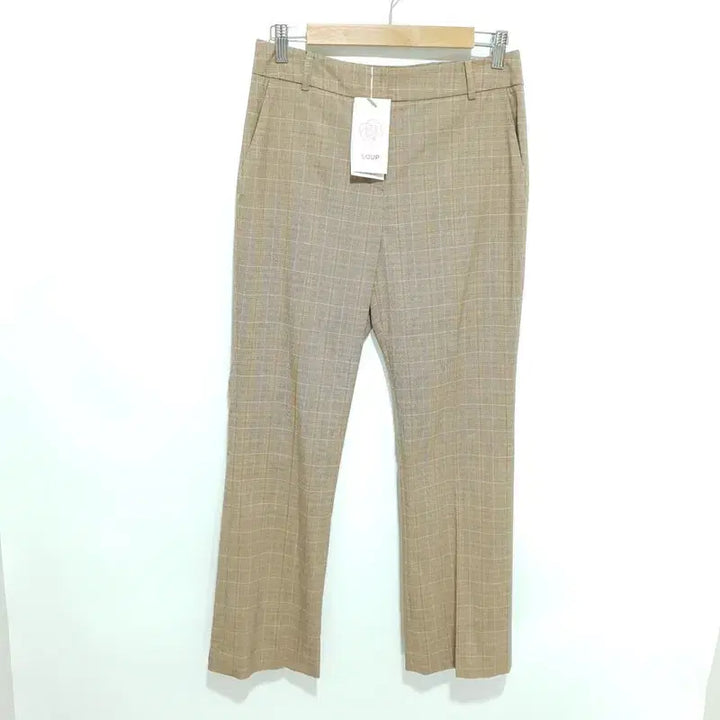 [BUNJANG] SOUP Checkered Bootcut Slacks / SOUP 체크 부츠컷 슬랙스 66_S1836