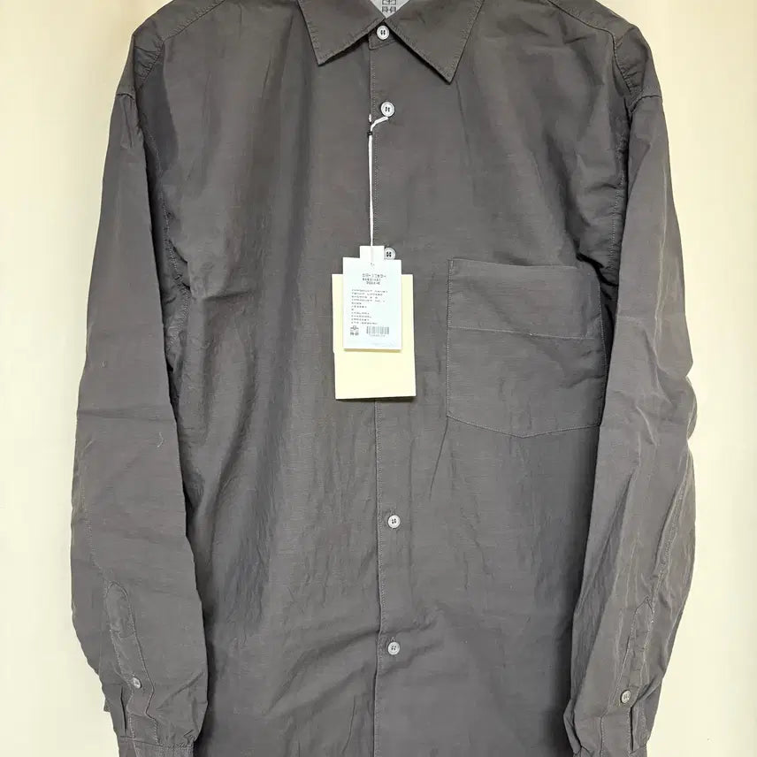 [BUNJANG] Polytelu Tenko Rouged Shirt 2.0 Charcoal 2 / 폴리테루 텐코 루즈드 셔츠 2.0 차콜 2 팝니다