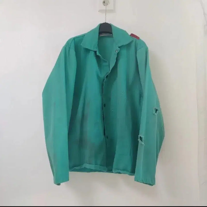 [SOLD OUT] 90s 아메리칸 워크웨어 셔츠 디스트레스드