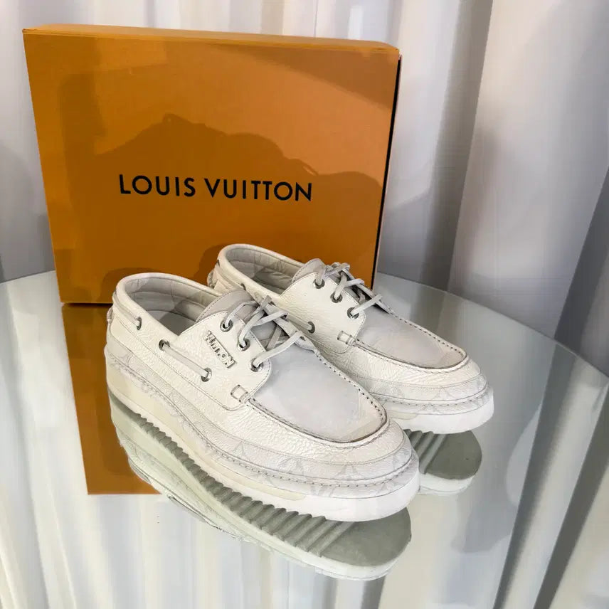 [BUNJANG] Louis Vuitton Monogram Driving Boat Shoes / [9] 루이비통 모노그램 드라이빙 보트 슈트