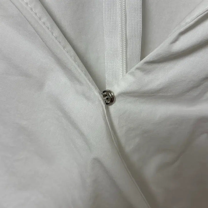 [BUNJANG] White Lab Blouse / 화이트 랩 블라우스