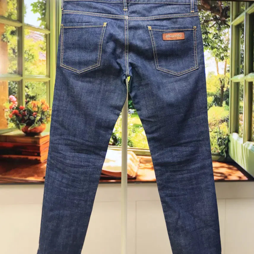 [BUNJANG] Dsquared2 Slim Raw Denim Jeans / 디스퀘어드2 생지 슬림 데님  34