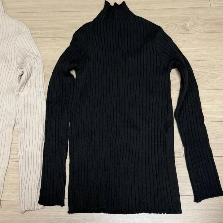 [BUNJANG] Ribbed Turtleneck Knit Bundle Set / 골지 목폴라 니트 일괄판매