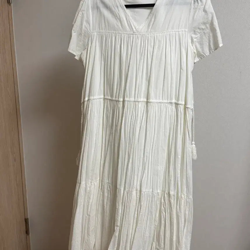 [BUNJANG] Long Sleeve Dress [M] / 반팔 롱원피스[M]