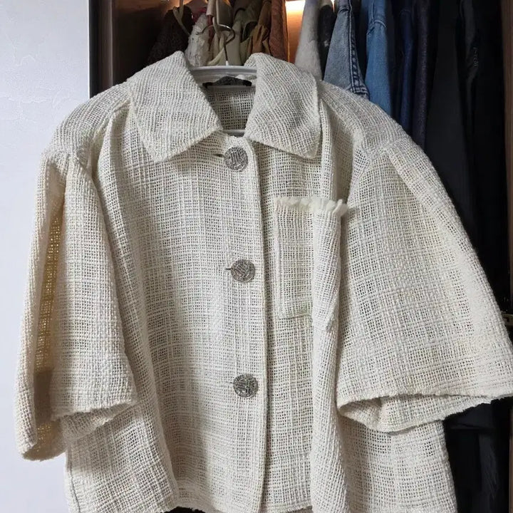 [BUNJANG] Lanvin Short-Sleeve Jacket / 랑방 반팔 재킷형 아우터 팝니다