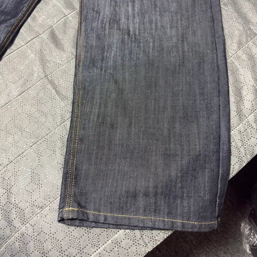 [BUNJANG] Pintuck Wide Denim Pants / (새상품)핀턱 와이드 데님 팬츠