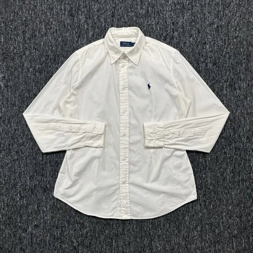[BUNJANG] Polo White Poplin Shirt / 폴로 화이트 셔츠