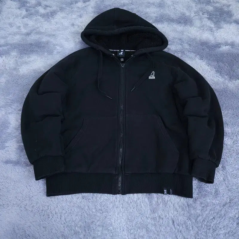 [BUNJANG] Kangol Zip-Up Hoodie S / S 캉골 후드집업 | A