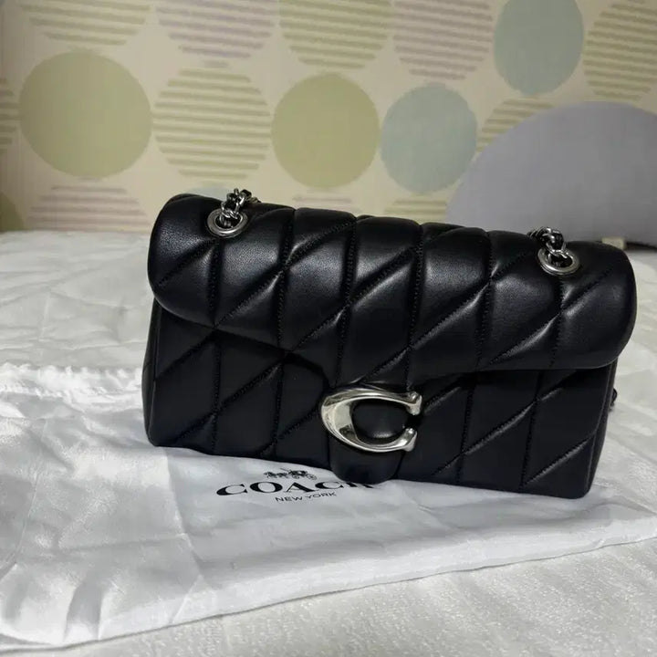 [BUNJANG] Coach Tabby 26 Quilted Shoulder Bag / 코치 태비 26 퀄팅 숄더백