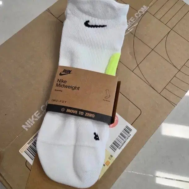 [BUNJANG] Nike Midweight Running Socks XL / 나이키 미드웨이트 러닝 양말 XL