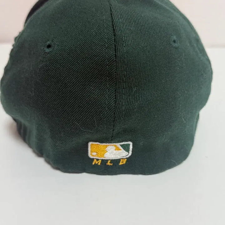 [BUNJANG] MLB Oakland Athletics Color Block Baseball Cap / MLB 오클랜드 애슬래틱스 배색 모자