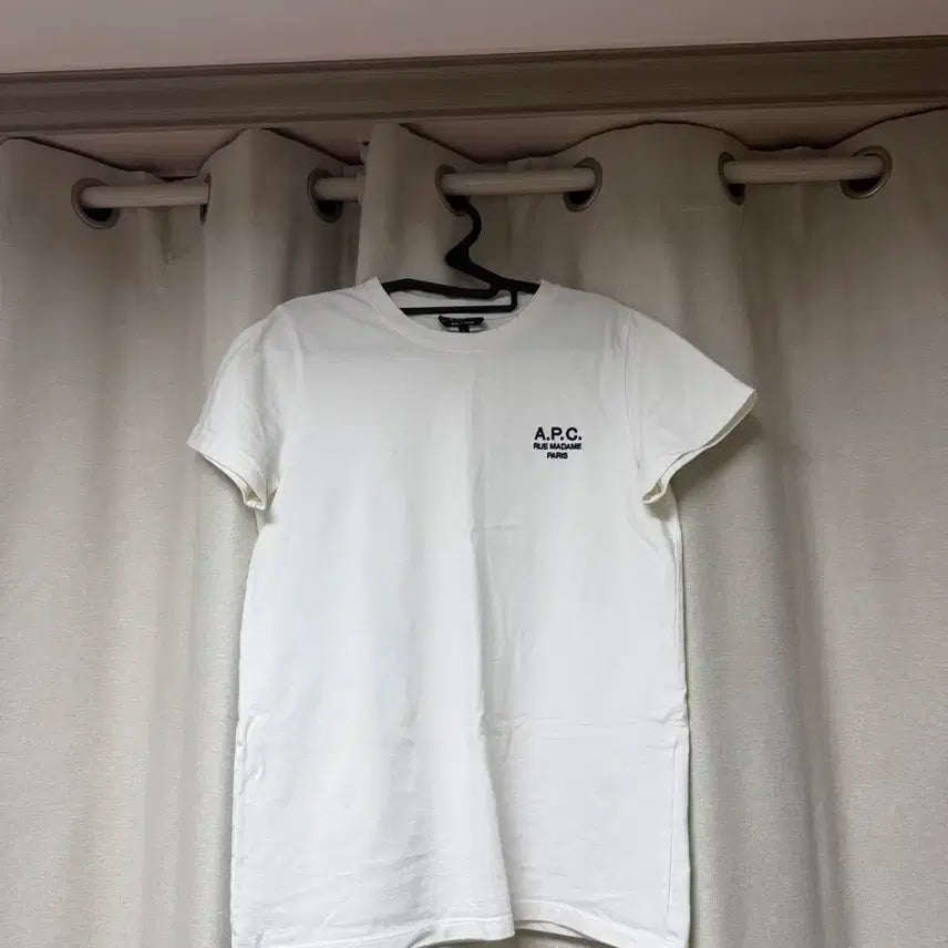 [SOLD OUT] A.P.C. 아페쎄 화이트 기본 반팔 티셔츠 (L)