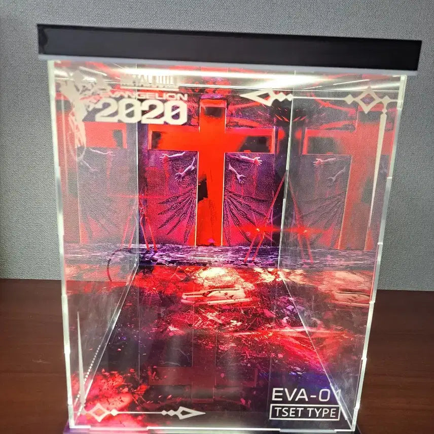 [BUNJANG] Evangelion Metal Build Custom LED Display Case / 에반게리온 메탈빌드 전용 주문제작 LED 케이스