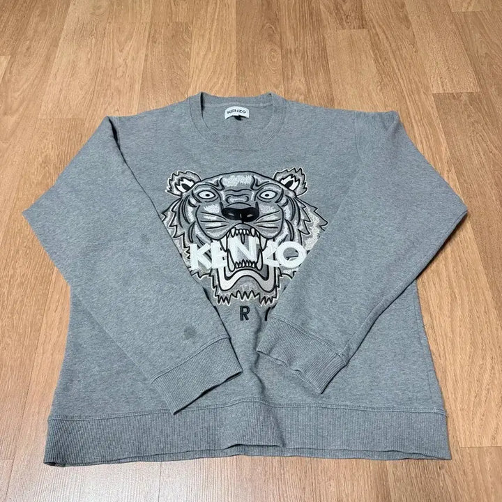 [BUNJANG] Kenzo Tiger Embroidered Sweatshirt / KENZO 겐조 정품 100사이즈 타이거 맨투맨 티셔츠!
