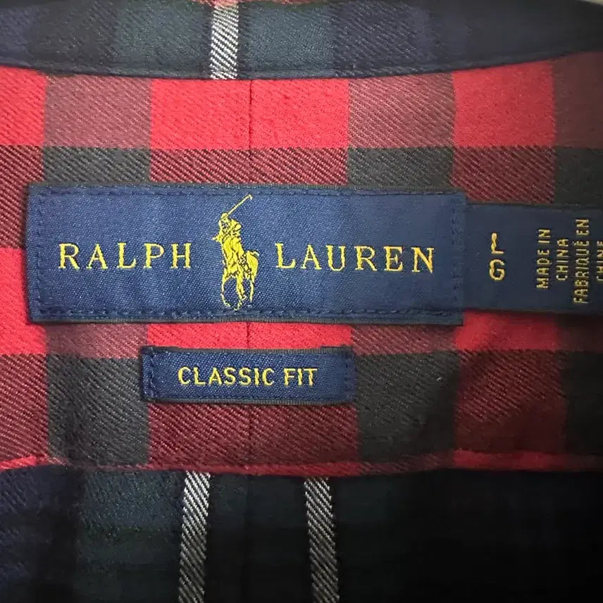 [BUNJANG] Polo Ralph Lauren Multi-Check Shirt / [L] 폴로 랄프로렌 멀티체크 셔츠