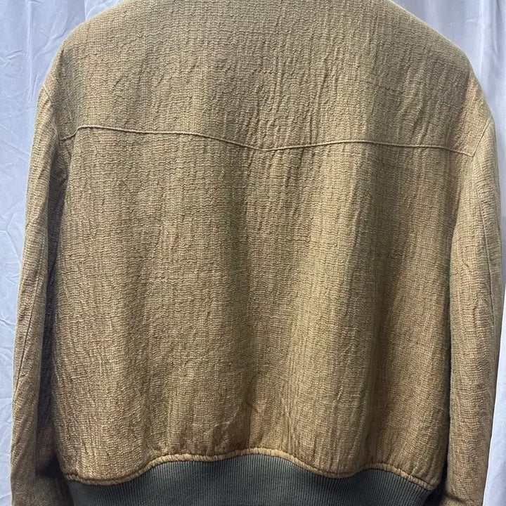 [BUNJANG] Elmood Twist Cotton Blouson Jacket Mustard / 엘무드 트위스트 코튼 블루종 자켓 머스타드 46