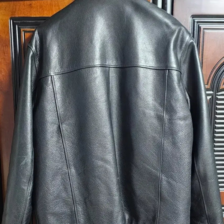[BUNJANG] Porsche Genuine Leather Jacket / 포르쉐 소가죽 자켓