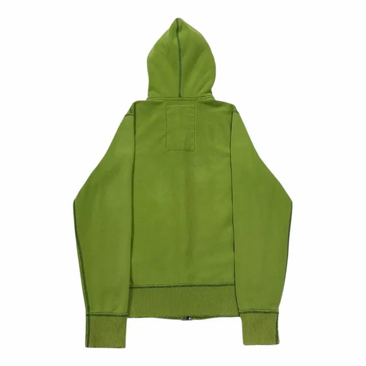 [SOLD OUT] 아베크롬비 빈티지 양홍원 그린 데미지 그런지 Y2K 후드집업 자켓 L
