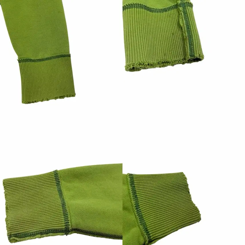 [SOLD OUT] 아베크롬비 빈티지 양홍원 그린 데미지 그런지 Y2K 후드집업 자켓 L