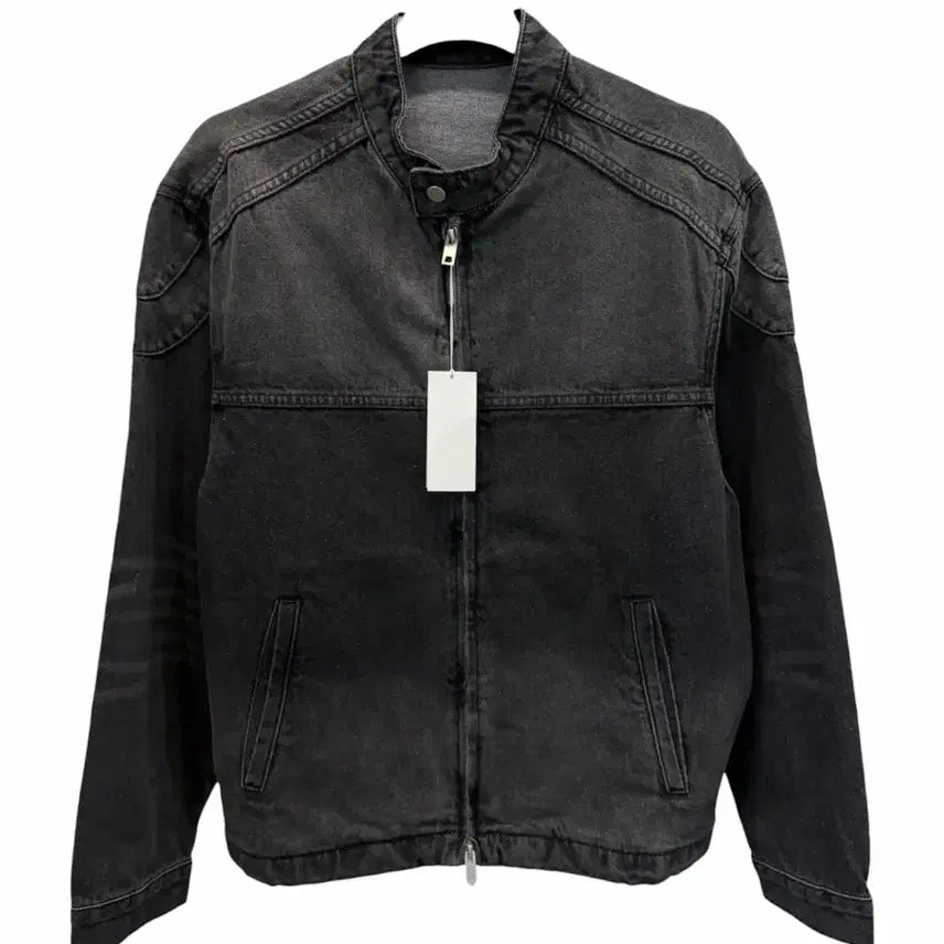 [BUNJANG] Lafayette Store Scav Wash Black Denim Jacket / 청자켓 라퍼지 스토어 스캐브 워싱 흑청 S,M,L (새상품)
