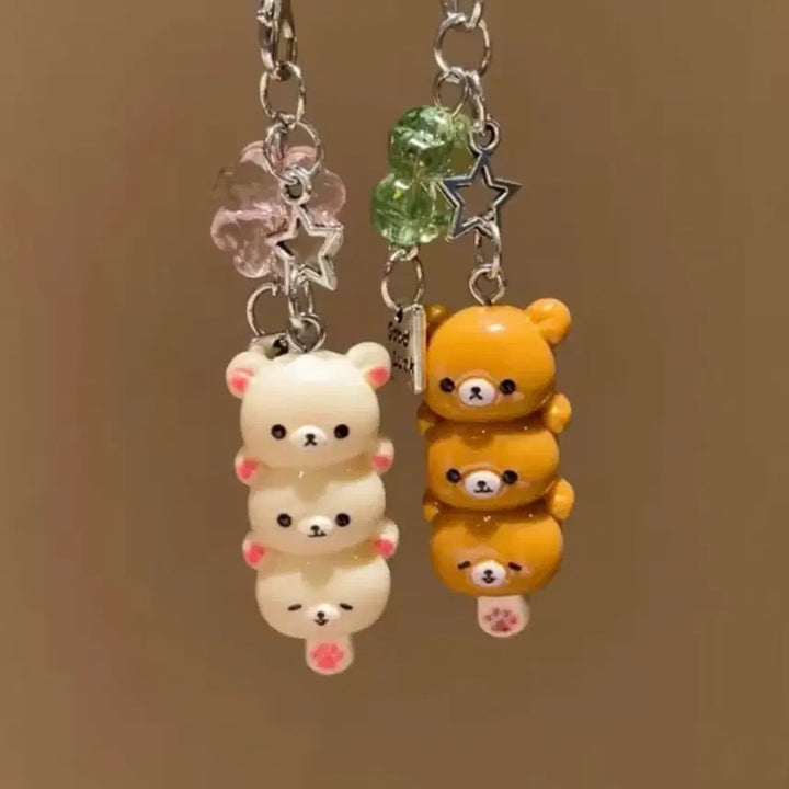 [BUNJANG] Rilakkuma Dango Keychain / 리락쿠마 키링 당고키링