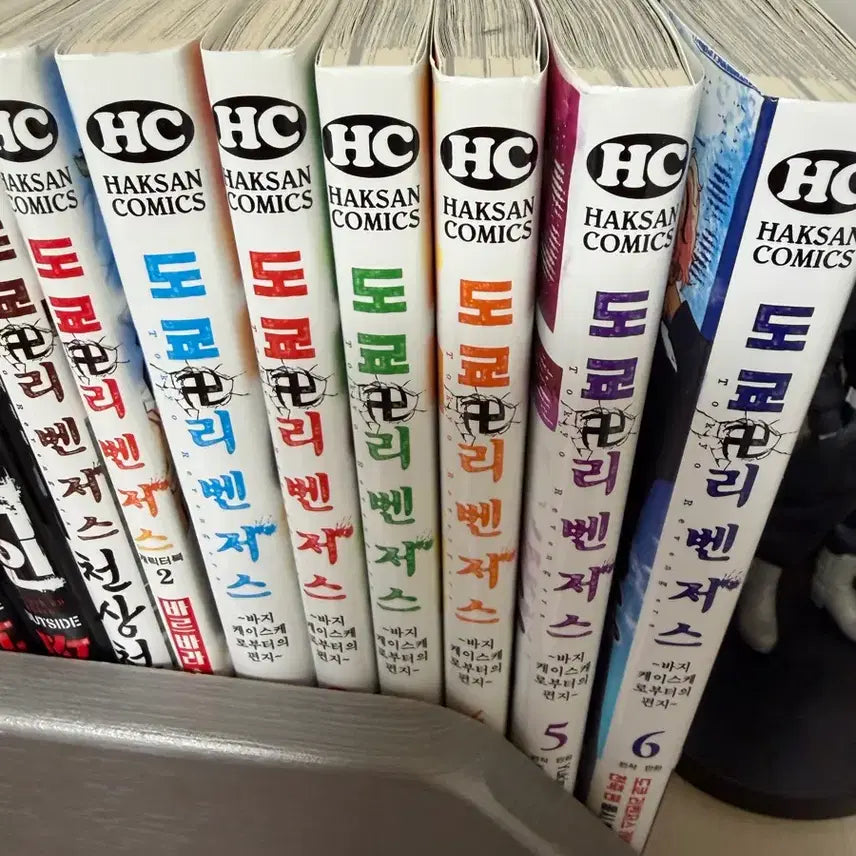 [BUNJANG] Tokyo Revengers Baji Keisuke Manga Set Volumes 1-6 with Character Book / 바지케이스케로부터의 편지 + 캐릭터북 1,2권