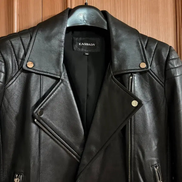 [BUNJANG] KASIBODY Italian Lambskin Leather Jacket Black / 이태리 양가죽 자켓 여자 카시바디 KASIBODY