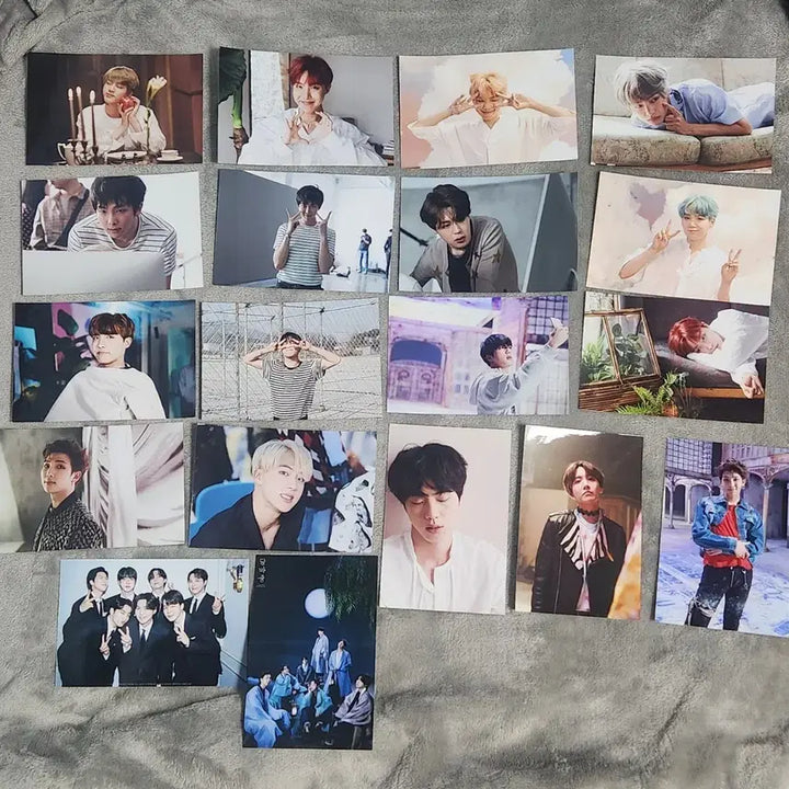 [BUNJANG] BTS Official Photo and Photocard Bundle Set / 방탄 BTS 공식 인화사진 및 포토카드 일괄
