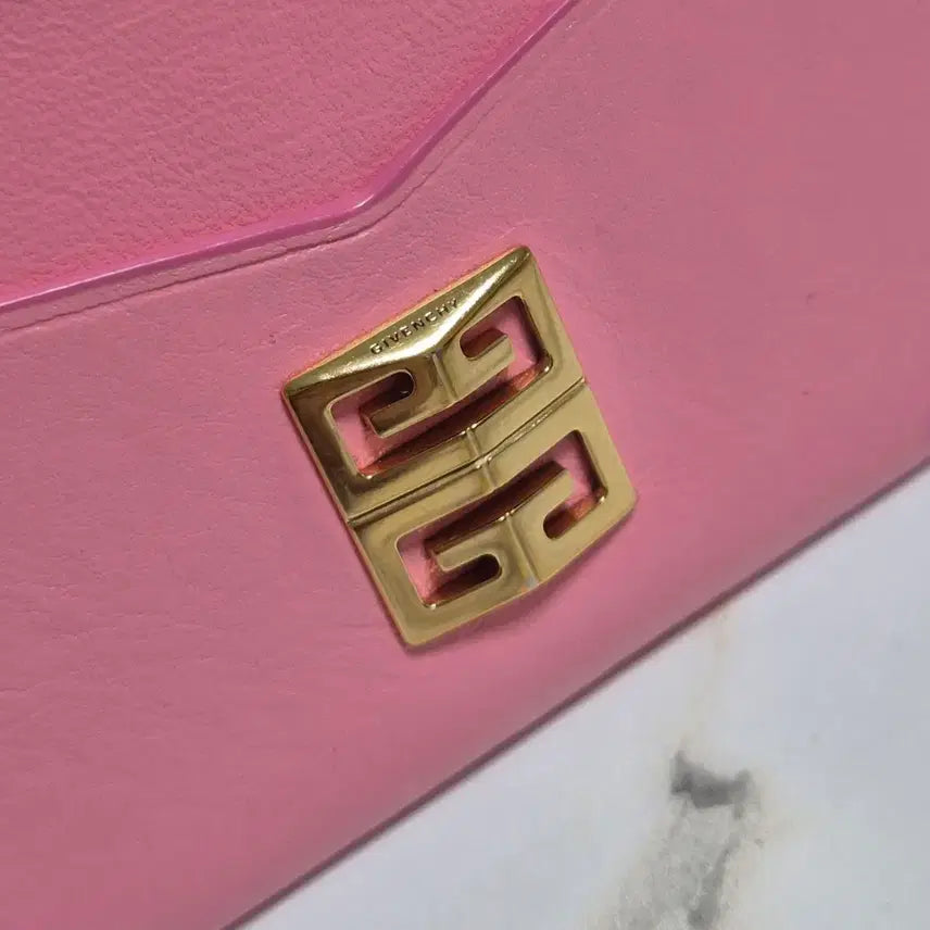 [BUNJANG] Givenchy 4G Leather Card Holder / (정품)지방시 핑크색 레더 4G 카드지갑 홀더