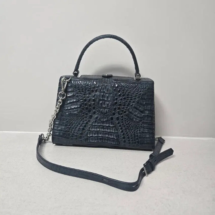 [BUNJANG] Jalmoi Crocodile Chain Shoulder Bag Crossbody Bag / 잘모이 크로커다일 체인 숄더백 크로스백