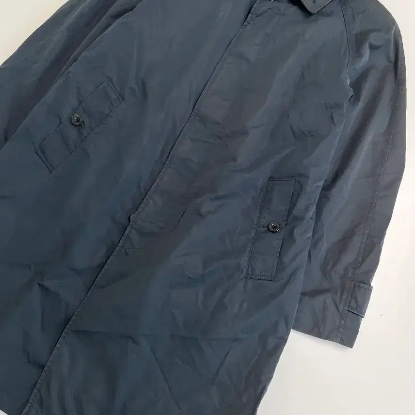 [BUNJANG] Burberry Navy Trench Coat / [정품] 버버리 네이비 트렌치 코트