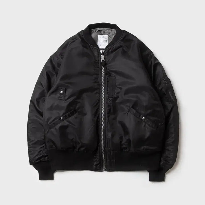 [BUNJANG] Behavior Black MA-1 Flight Jumper / 비헤비어 블랙 MA-1 항공점퍼 버즈릭슨맛