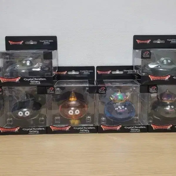 [BUNJANG] Dragon Quest Crystal Monsters 8종 Sealed Set / 드래곤 퀘스트 크리스탈 몬스터즈 갤러리 미개봉 8종