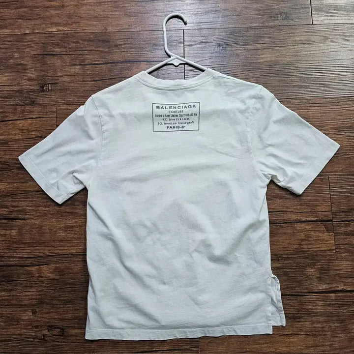 [SOLD OUT] 정품 발렌시아가 / 아르마니 흰색 반팔 티셔츠 2종일괄