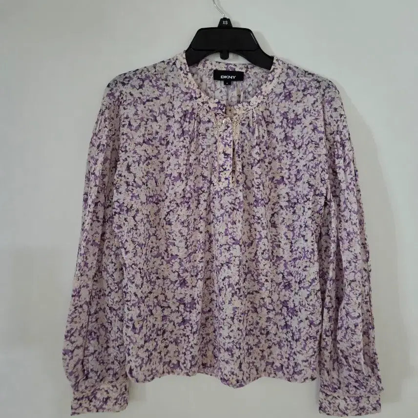[BUNJANG] DKNY Flower Blouse / DKNY 플라워 블라우스