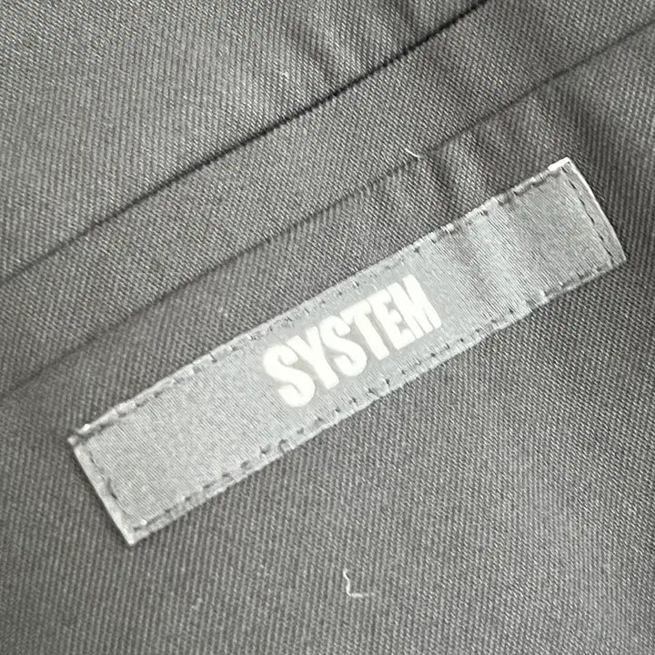 [BUNJANG] System Two-Button Black Blazer / [정품] 시스템 투버튼 블랙 블레이져