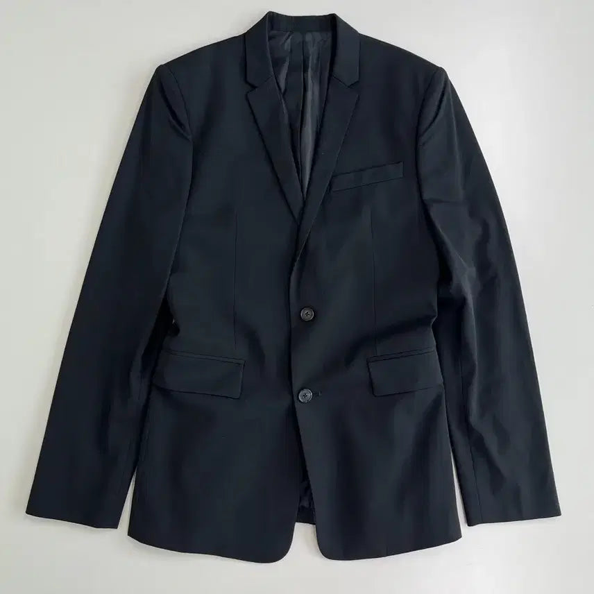 [BUNJANG] Juun.J Solid Black Blazer Jacket / [정품] 준지 솔리드 블레이저 자켓