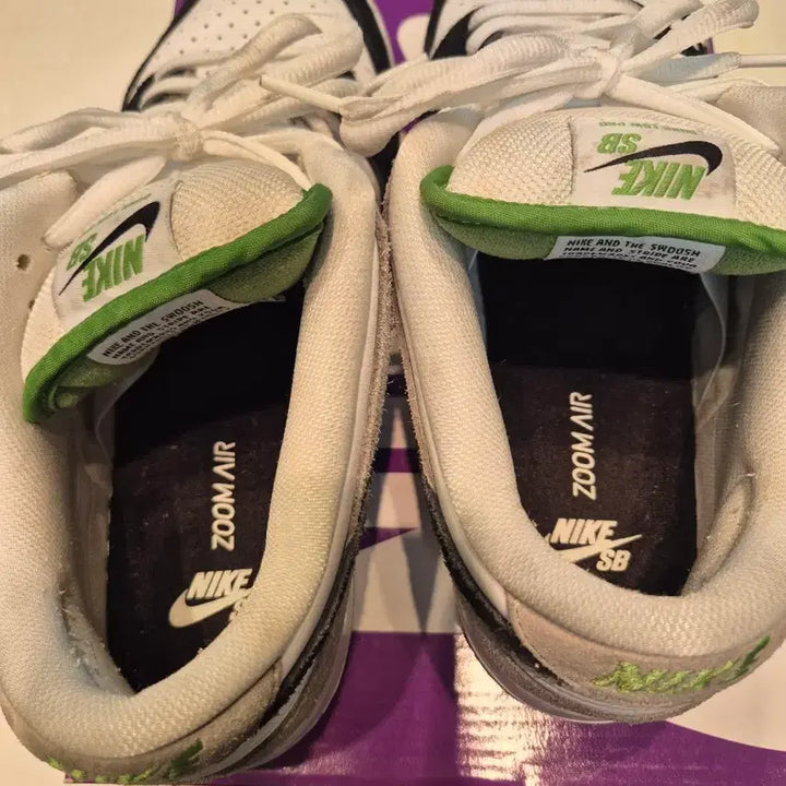 [BUNJANG] Nike SB Dunk Low Pro Chlorophyll Sneakers / 나이키 SB 덩크로우 프로클로로필 스니커즈