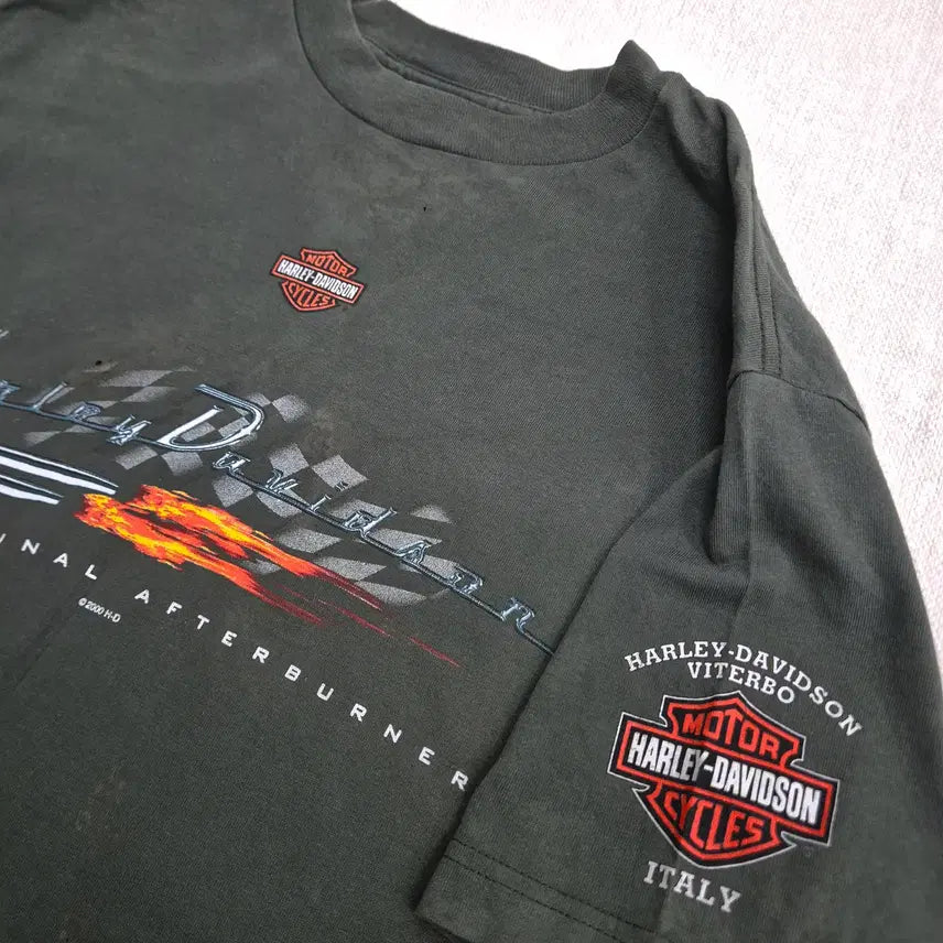 [BUNJANG] Harley-Davidson M Size Short Sleeve T-shirt / 할리데이비슨 M사이즈 반팔티셔츠