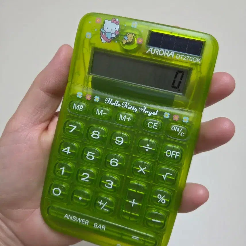 [BUNJANG] Kitty Calculator Bundle / 개별)고전키티 카오하나 계산기 엔젤키티 계산기