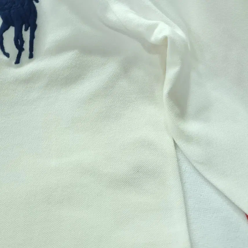 [SOLD OUT] 폴로 랄프로렌 빅포니 화이트 긴팔 폴로티