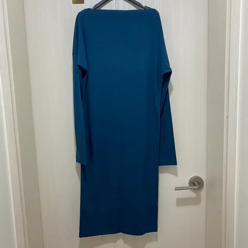 [BUNJANG] LEMUI Blue Boatneck Dress / 르뮈(LEMUI) 블루 보트넥 원피스 F(새상품)