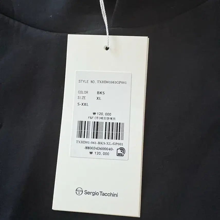 [SOLD OUT] [새상품] XL 세르지오 타키니 블랙 후드티